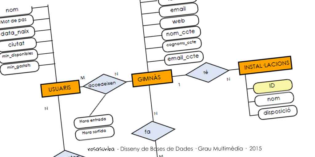 practica 1 disseny de bases de dades | rosasunba